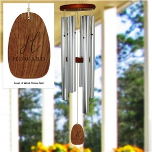 Engraved Wind Chime | Family Name Wind Chime