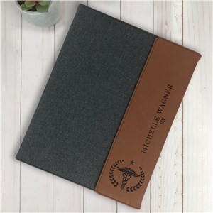 Personalized Graduation Medical Padfolio L16047293