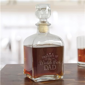 World's Best Dad Decanter