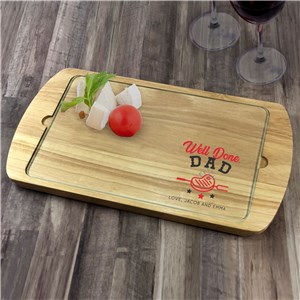 Personalized Well Done Serving Tray