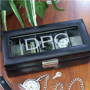 Any Initials Watch Box | Personalized Gifts for Him