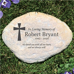 Engraved Memorial Garden Stone | Personalized Stones