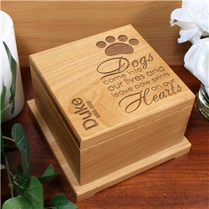 Engraved Pet Memorial Urn | Memorial Gifts