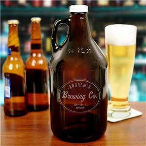 Personalized Beer Growler | Fathers Day Gifts