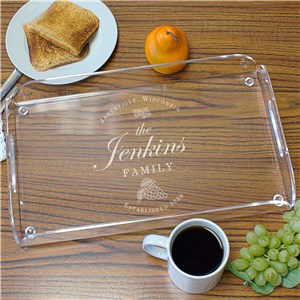 Family Vineyard Serving Tray | Gifts For the Home