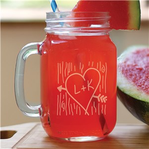 Couples Mason Jar | Romantic Home