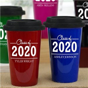 Personalized Graduation Travel Mug | Graduation Mugs