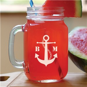 Anchor Mason Jar | Personalized Mason Jars