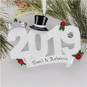 2019 Wedding Ornament | Personalized Wedding Ornaments For Christmas