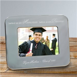 Engraved Graduation Silver Picture Frame | Graduation Frames