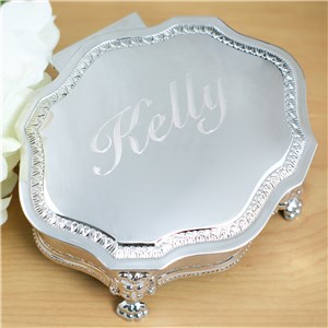 Engraved Princess Jewelry Box | Personalized Jewelry Box