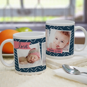 Personalized Love Photo Mug | Customizable Coffee Mugs