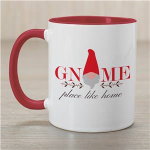 Gnome Place Like Home Mug | Christmas Gnome Mugs