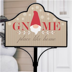 Gnome Place Like Home Magnetic Garden Sign Set | Magnetic Signs