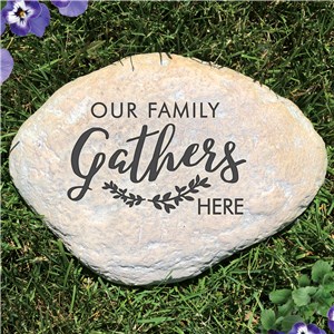 Engraved Gather Non Personalized Garden Stone | Engraved Garden Stones