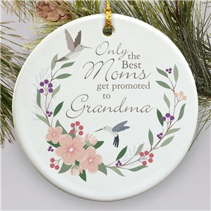 Grandma Ornament | Grandma Ornament with Birds