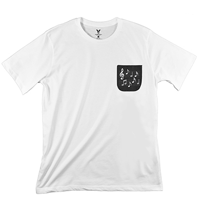 Musical Notes Mens Pocket T-Shirt PT311322X