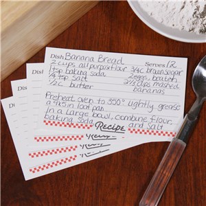 Recipe Cards