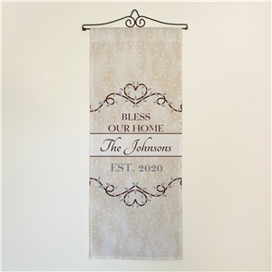 Religious Home Wall Decor | Bless Our Home Sign