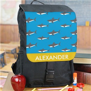 Personalized Sharks Backpack U1044162