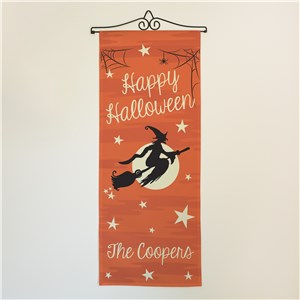 Personalized Happy Halloween Wall Hanging