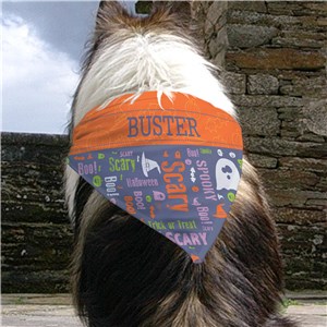 Personalized Wordart Pet Bandana | Personalized Word Art