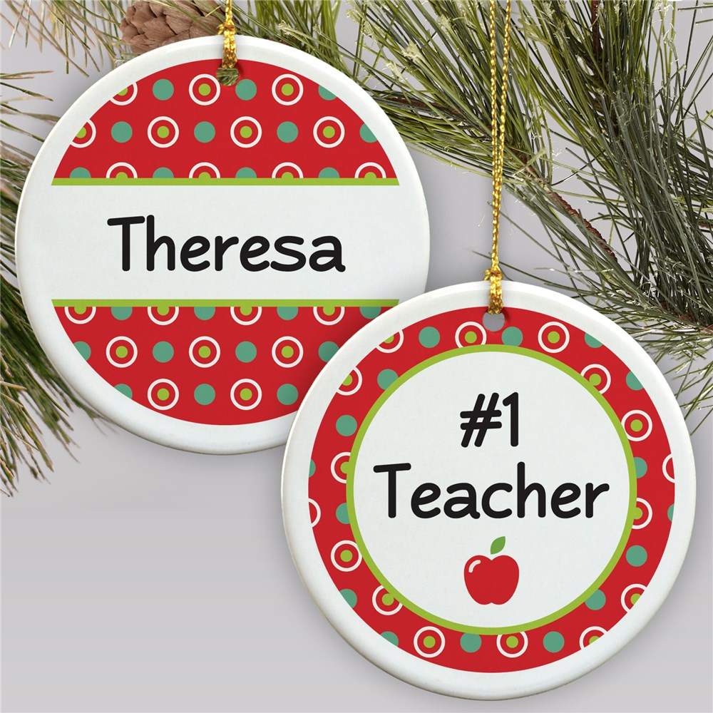 Personalized Occupation Ornament | Personalized Teacher Ornaments