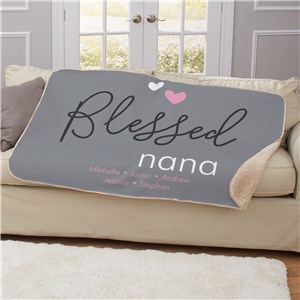 50x60 Personalized Blessed Blanket