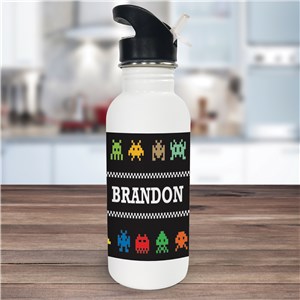 Personalized Gamer Water Bottle | Personalized Water Bottle