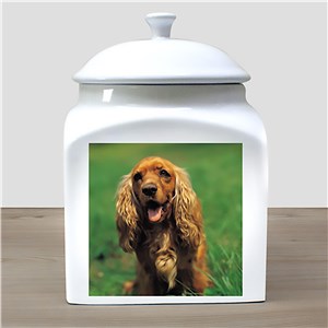 Photo Ceramic Pet Urn | Pet Photo Urn