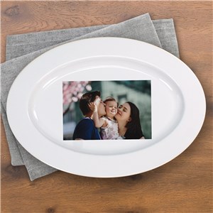 Photo Ceramic Serving Platter | Personalized Photo Gifts