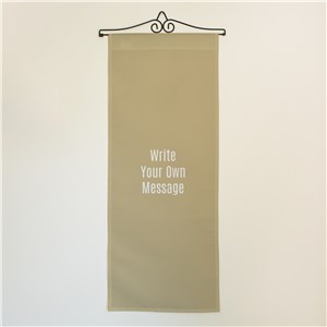 Personalized Write Your Own Wall Hanging | Personalized Quote Wall Art