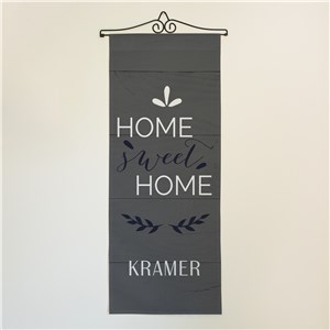 Personalized Home Sweet Home Wall Hanging