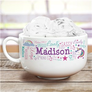 Personalized Ice Cream Bowls | Unicorn Personalized Gifts