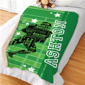 Kid's Sports Blanket | Personalized Sports Blankets