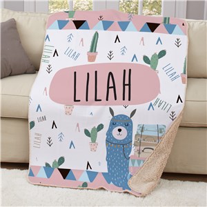 Personalized Blankets | Llama Home Decor