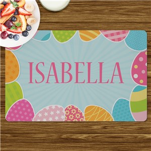 Personalized Placemats For Kids | Easter Placemats