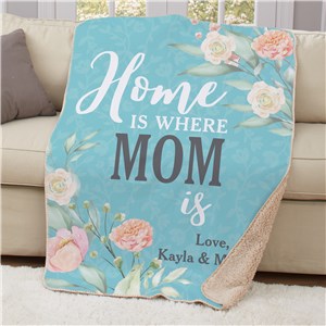 Personalized Blanket For Mom | Oversized Blankets Personalized