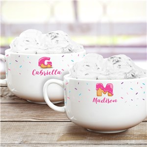 Personalized Ice Cream Bowls | Oversized Ice Cream Bowl