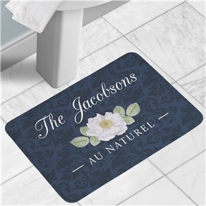 Magnolia Bath Mat | Personalized Magnolia Decor