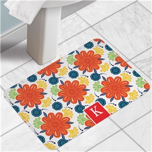 Personalized Bath Mat | Colorful Bath Decor