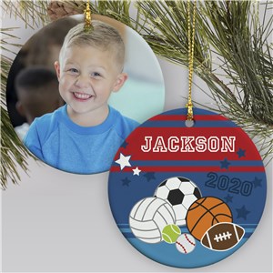 Kids Sport Ornament | Photo Ornament For Kids Sports