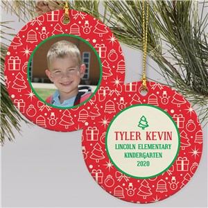 School Photo Ornament | Personalized School Ornaments