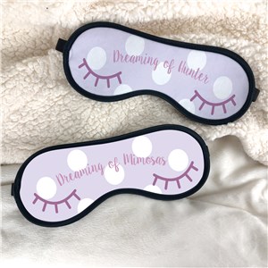 Customized Sleep Mask | Personalized Dreaming of Eye Mask