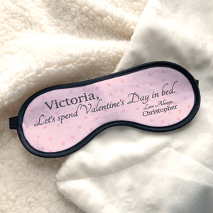 Personalized Sleep Mask | Valentine's Day Eye Mask