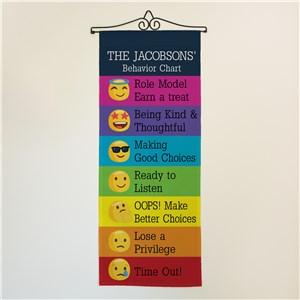 Personalized Behavior Chart Wall Hanging U16327111