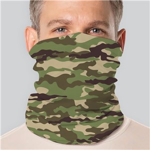 Personalized Camo Gaiter