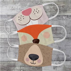 Cute Animal Kids' Face Mask