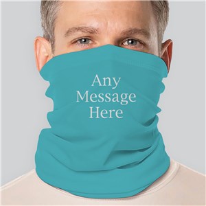 Personalized Any Message Gaiter