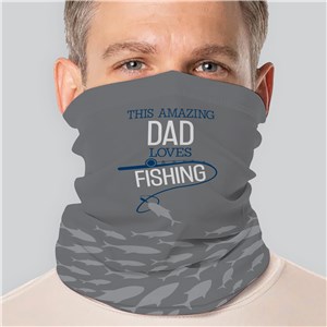 Personalized Love Fishing Gaiter